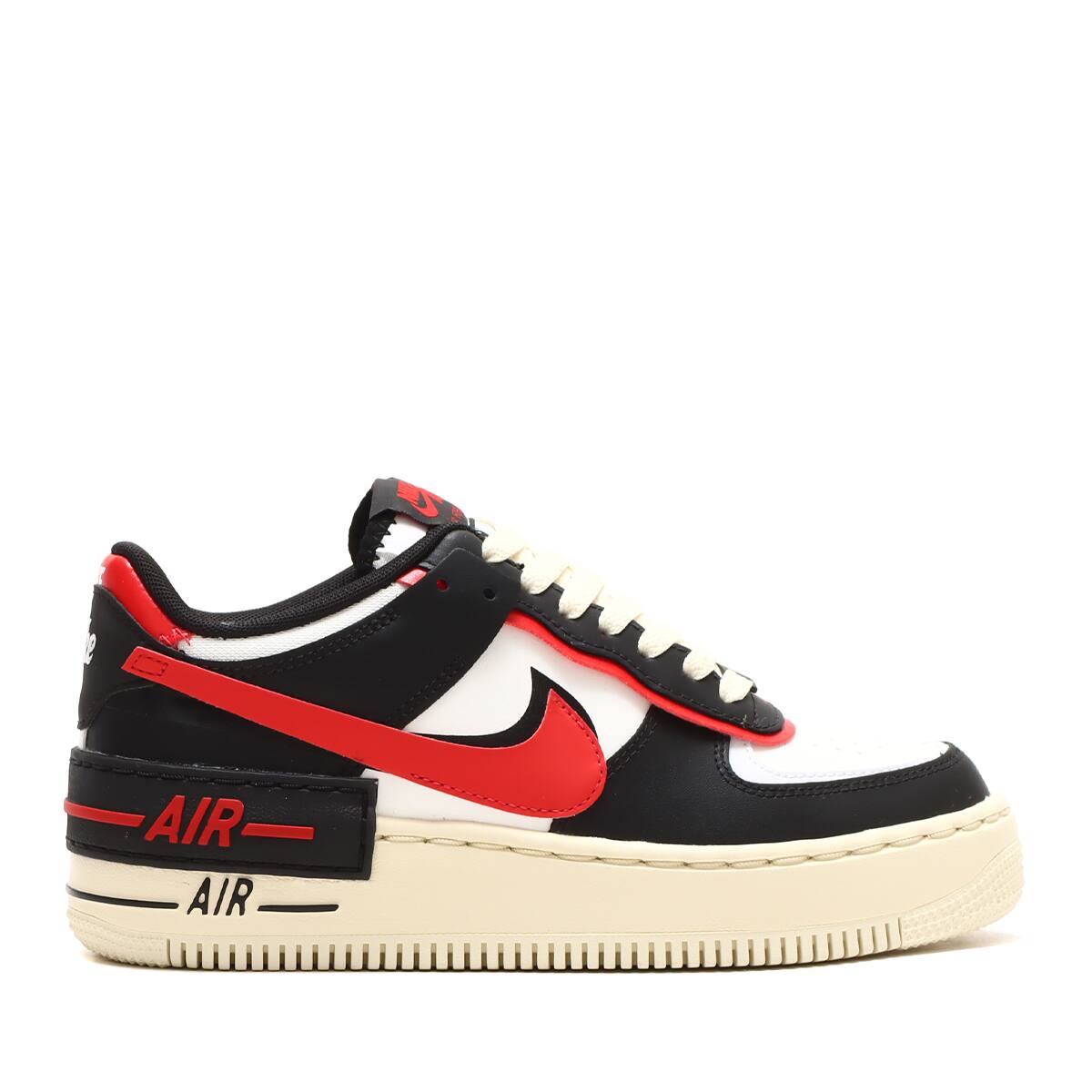 NIKE W AF1 SHADOW SUMMIT WHITE UNIVERSITY RED BLACK WHITE 23SP I