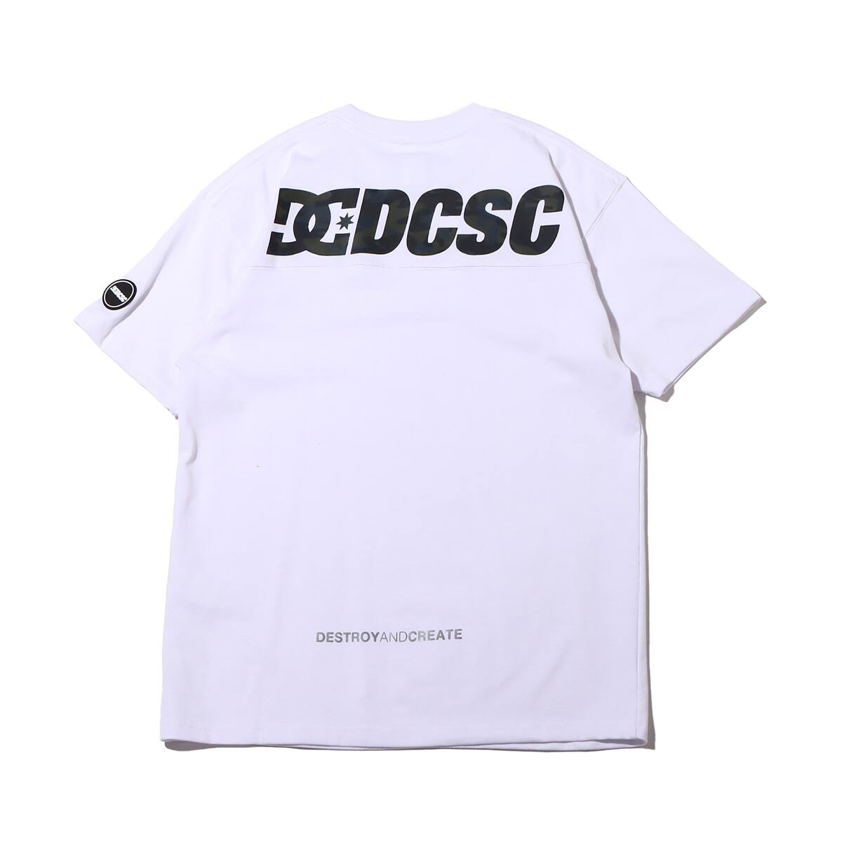 DC SHOES 23 ST FOOTBALL SS WHITE 23SS-Iの画像