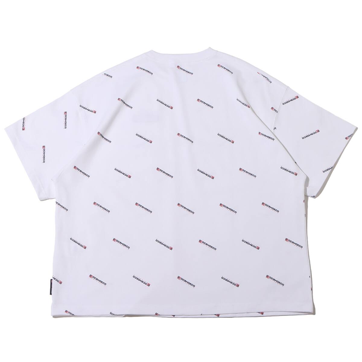 DC SHOES 23 AUTHENTICS ALLOVER SS WHITE 23SS-Iの画像