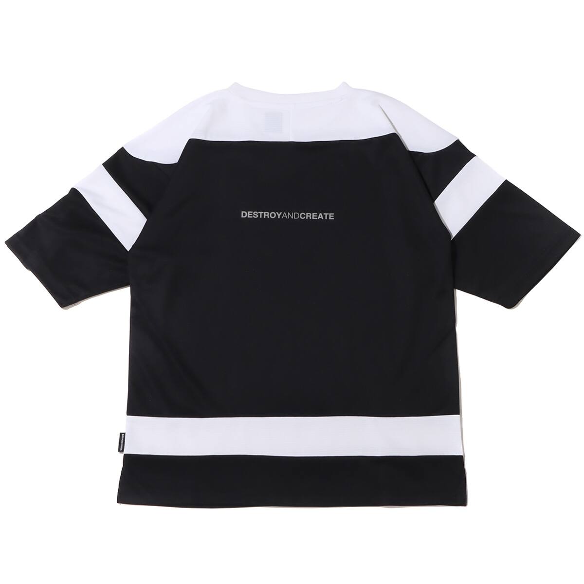 DC SHOES 23 ST DRYFAST FOOTBALL SS BLACK 23SS-Iの画像