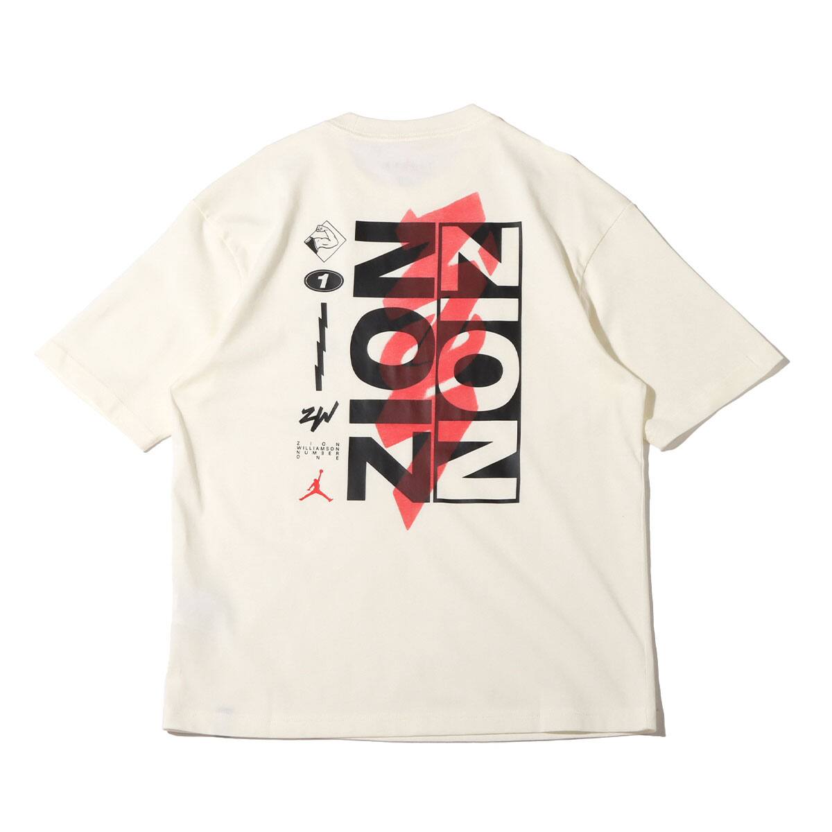 JORDAN BRAND AS M J ZION SS TEE SEASONAL SAIL 22FA-Iの画像