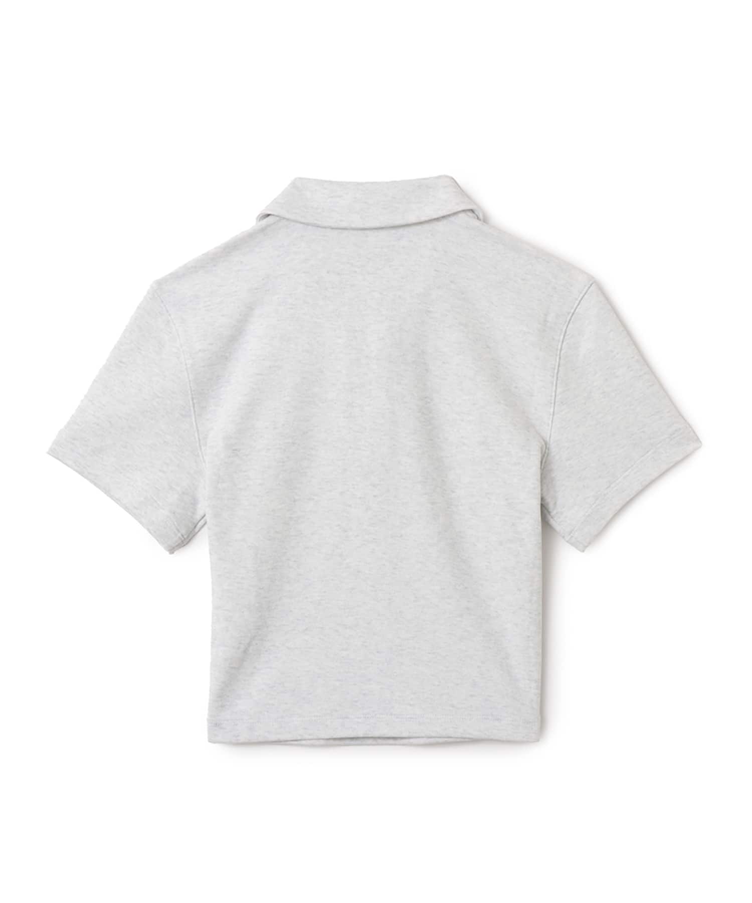 NIKE AS W NSW ESSNTL SS POLO CRP TO BIRCH HEATHER/LT OREWOOD BRNの画像