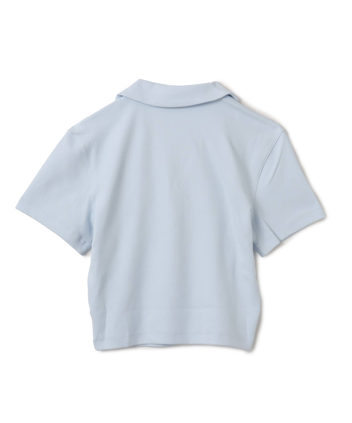 NIKE AS W NSW ESSNTL SS POLO CRP TO BLUE TINT/SAILの画像