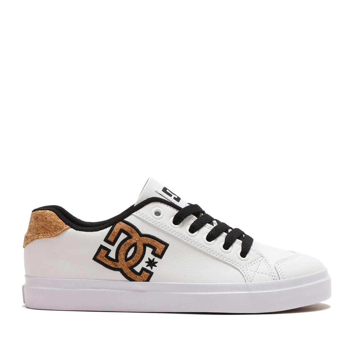 DC SHOES Ws CHELSEA PLUS SE SN WHITE/TAN 23SS-Iの画像