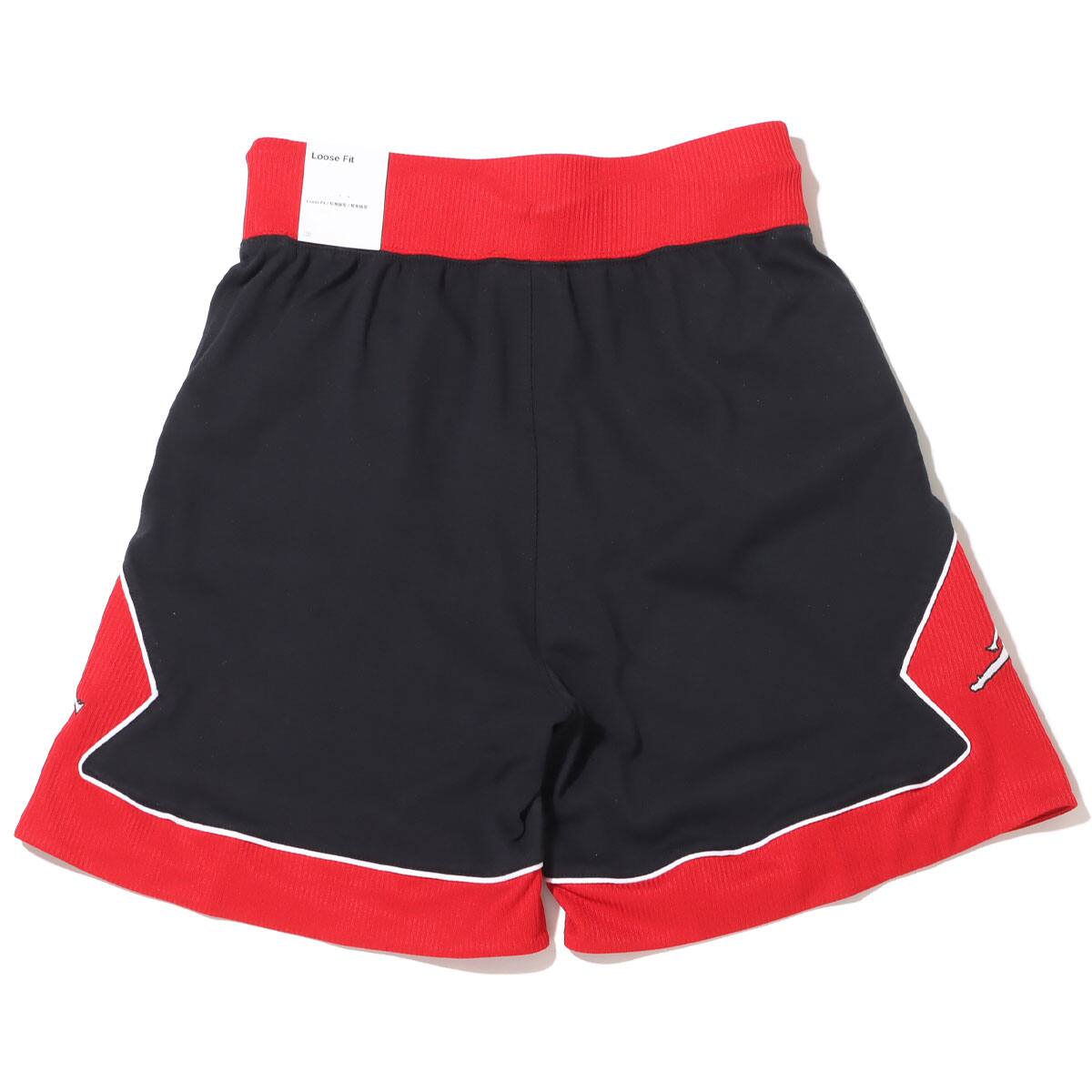 JORDAN BRAND AS W J LWT DMND SHORT BLACK/GYM RED/WHITE 23SU-Iの画像