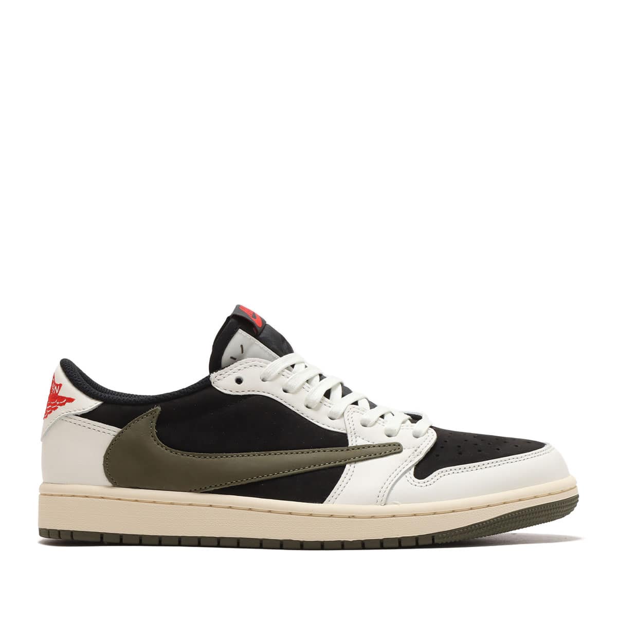 JORDAN BRAND WMNS AIR JORDAN 1 LOW OG SP SAIL/UNIVERSITY RED-BLACK ...