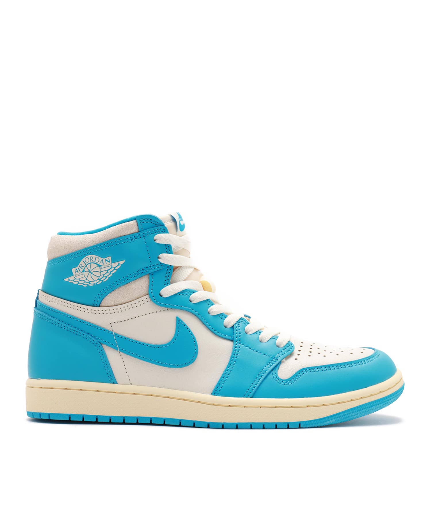 JORDAN BRAND AIR JORDAN 1 RETRO HIGH OG DK POWDER BLUE/DK POWDER BLUE-SAILの画像
