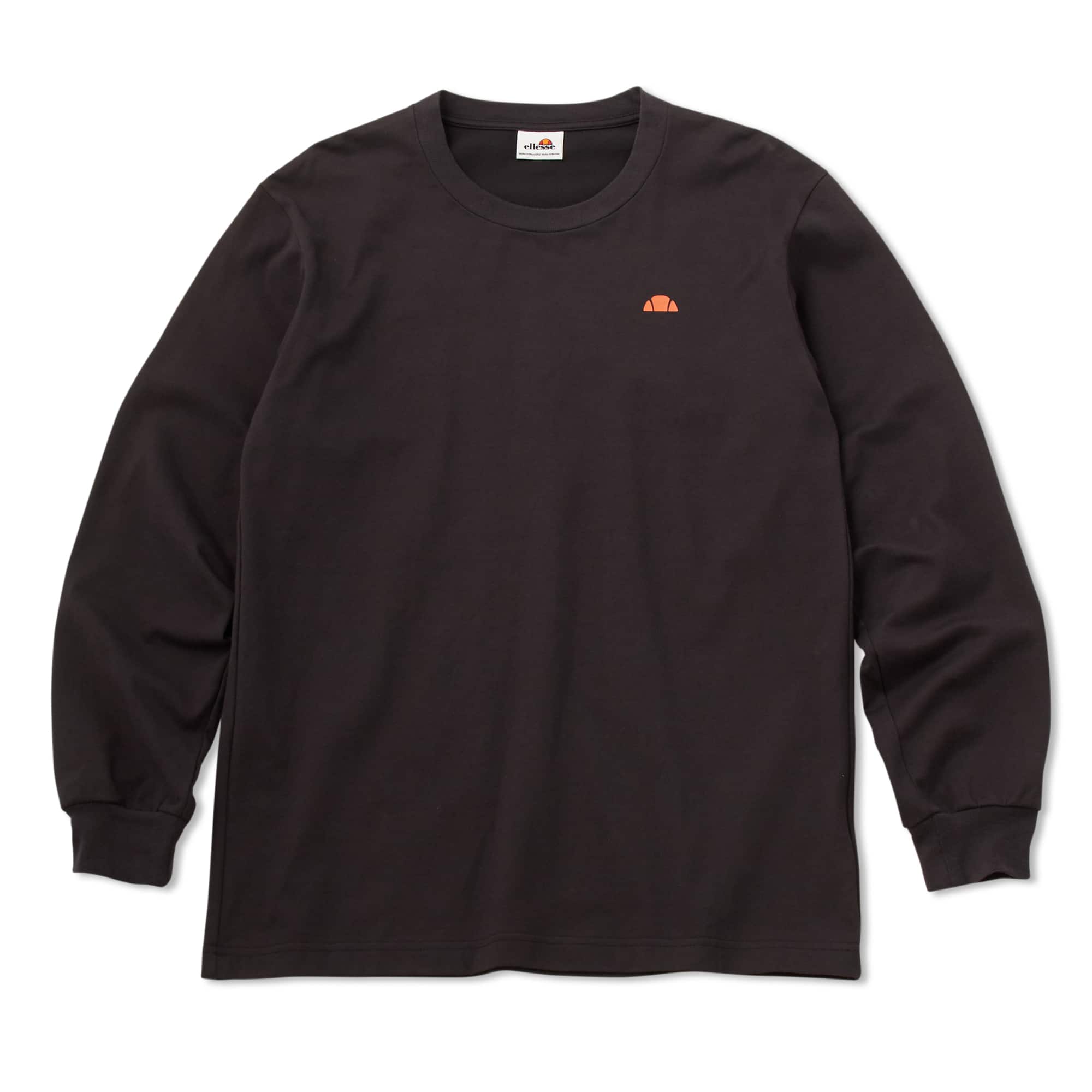 ellesse LSスクエア ティー ブラック 21SS-Iの画像
