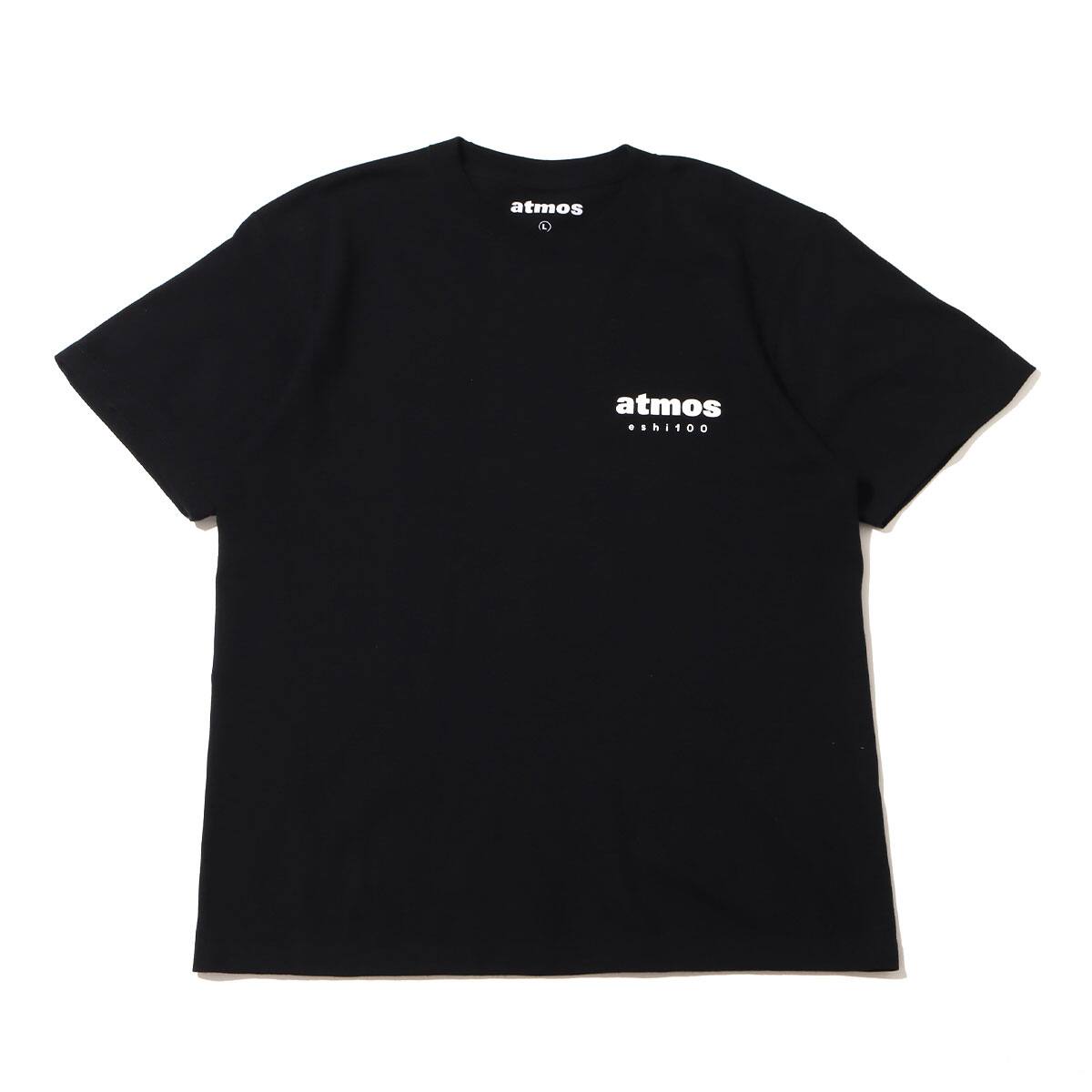 atmos x 絵師100人展 ふーみ TEE BLACK 22SU-I