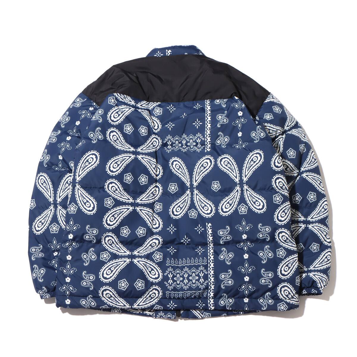 navy blue bandana jacket