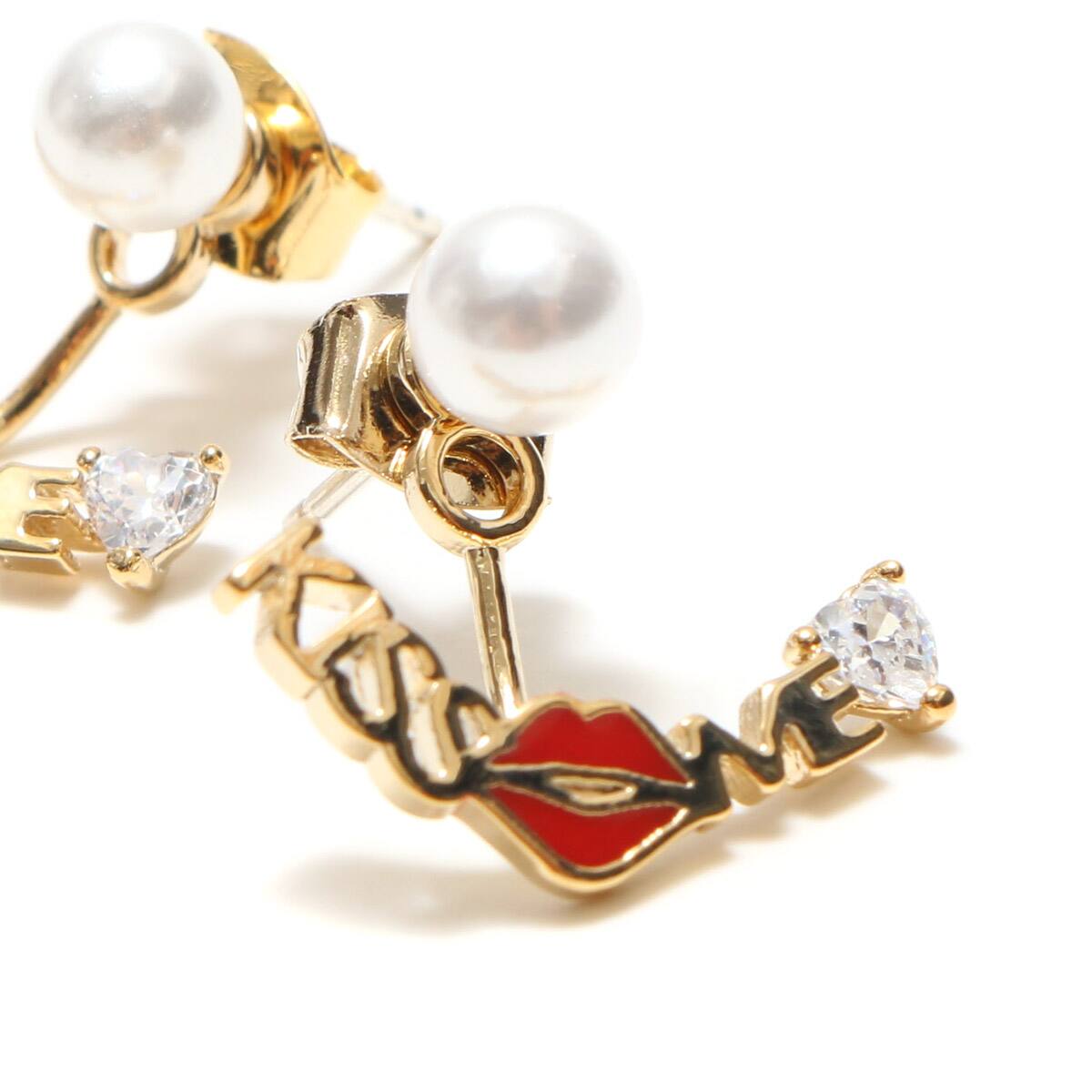 Fone KISSME ピアス  GOLD 17FA-Iの画像