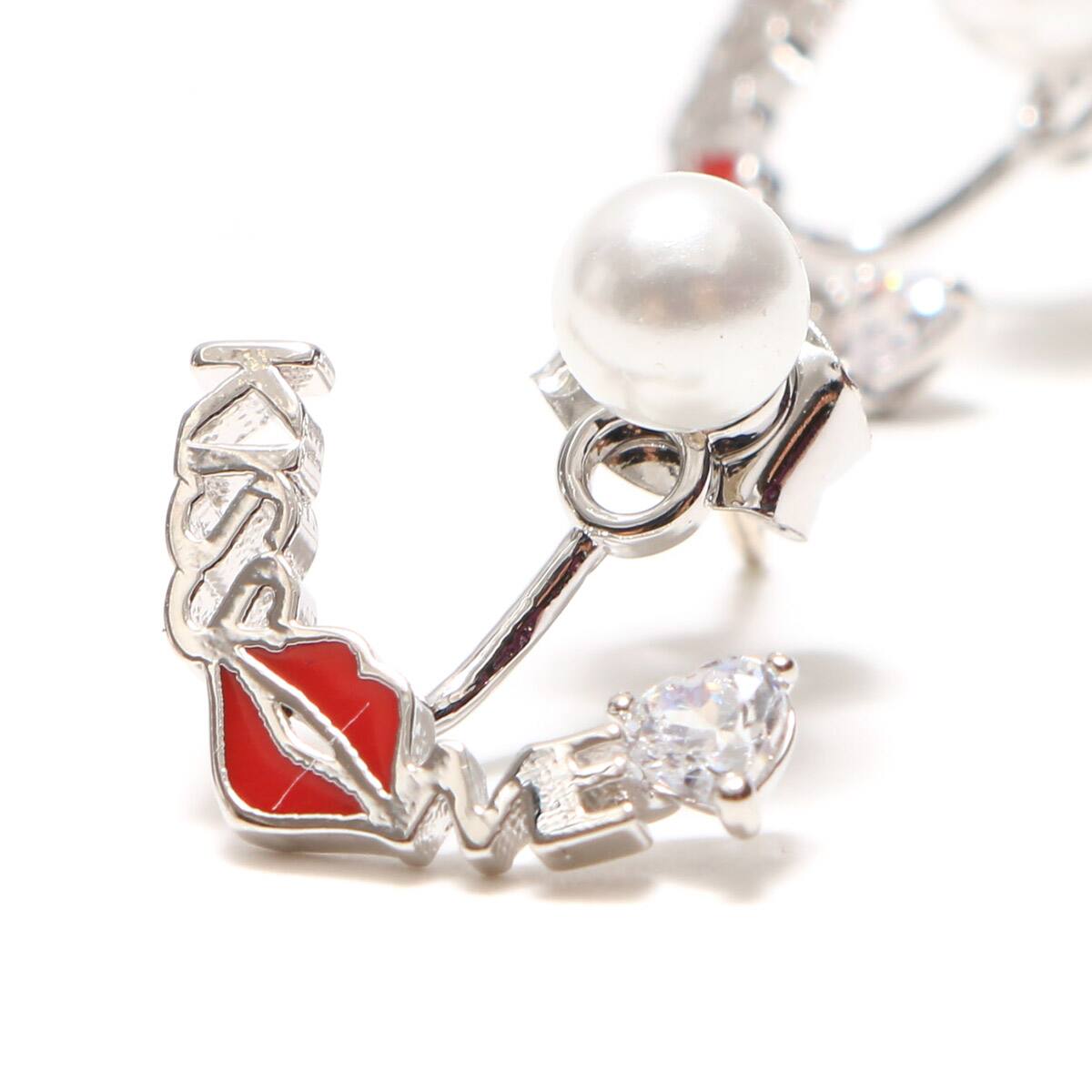 Fone KISSME ピアス  SILVER 17FA-Iの画像