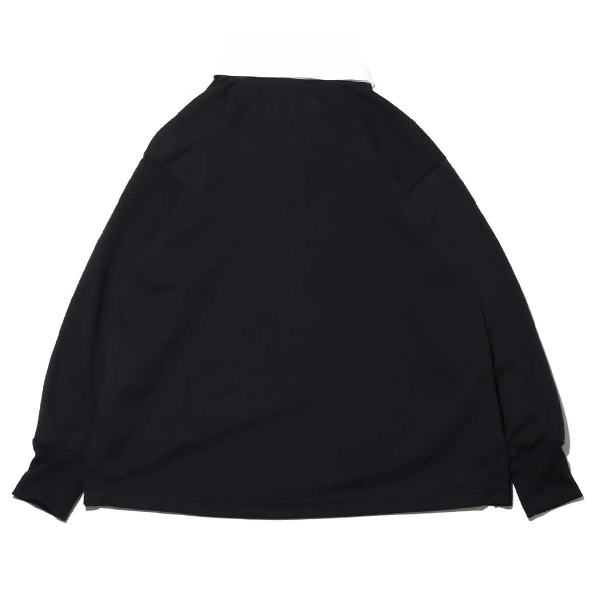 NIKE AS W NSW ESSNTL OS LS POLO BLACK/WHITE 23HO-I（ナイキ