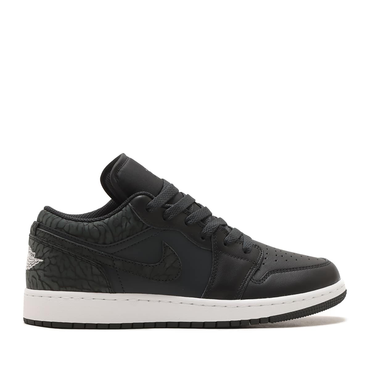 JORDAN BRAND AIR JORDAN 1 LOW SE GS (OFF NOIR/BLACK-WHITE-BLACK