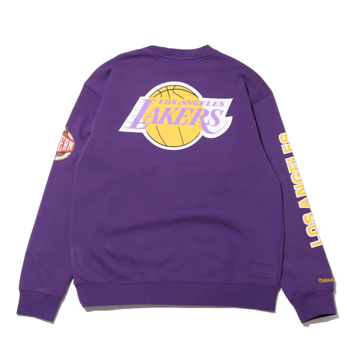 Mitchell & Ness THERE AND BACK FLEECE CREW LAL PURPLE 23FW-I