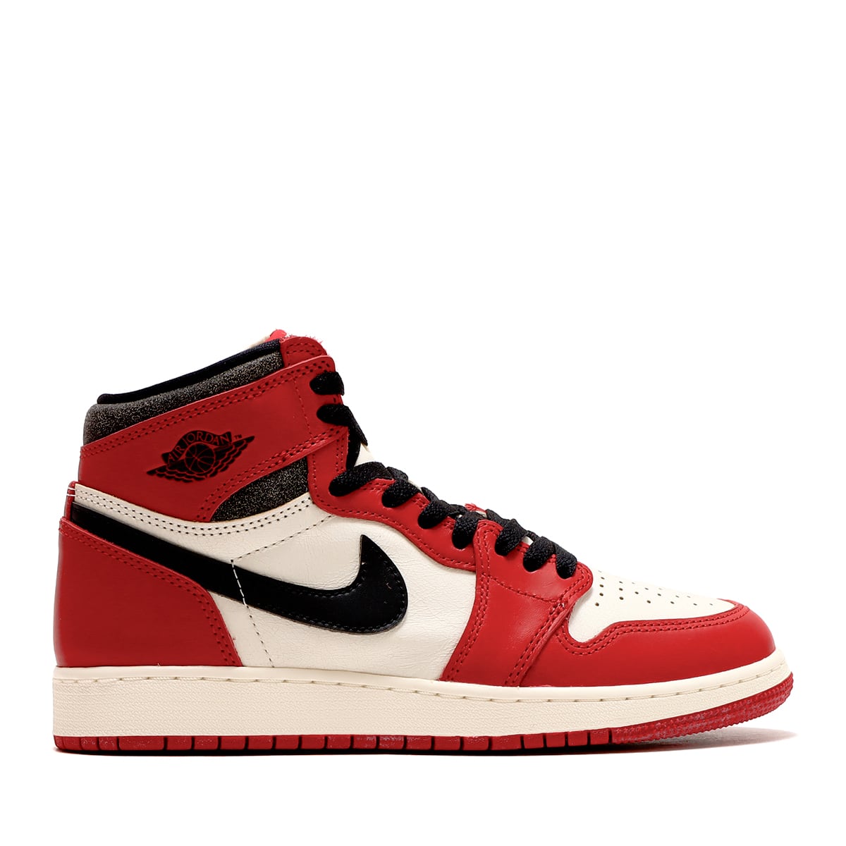 JORDAN BRAND AIR JORDAN 1 RETRO HIGH OG GS VARSITY RED/BLACK-SAIL ...