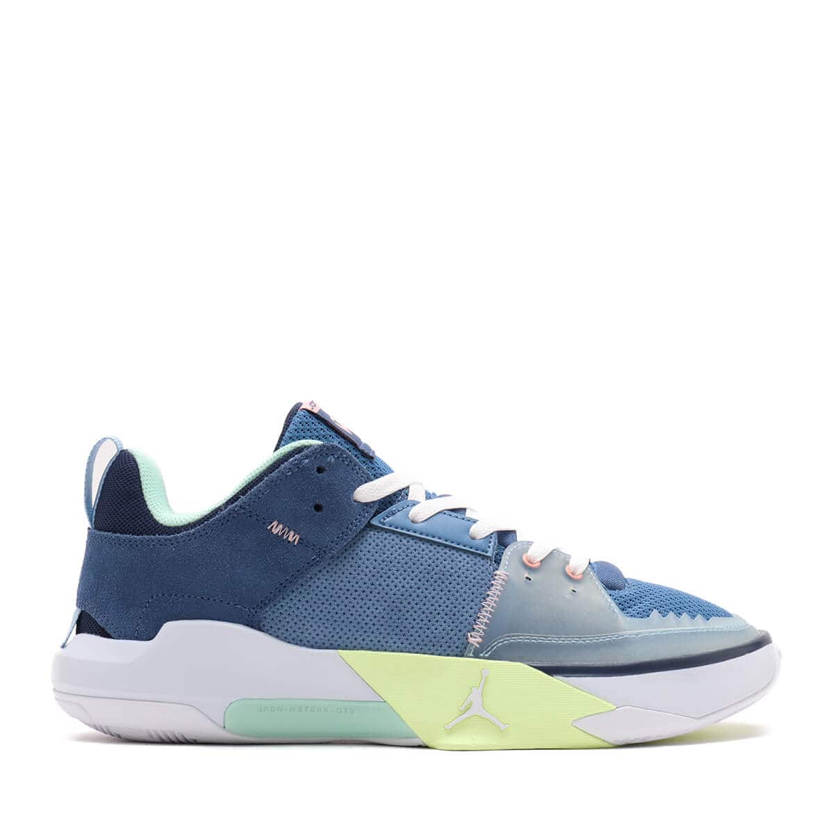 JORDAN BRAND JORDAN ONE TAKE 5 PF STONE BLUE/BLEACHED CORAL-MYSTIC NAVY の画像