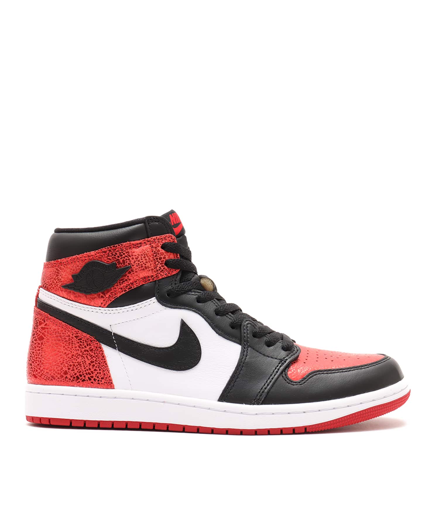 JORDAN BRAND WMNS AIR JORDAN 1 RETRO HI OG VARSITY RED/BLACK-WHITEの画像