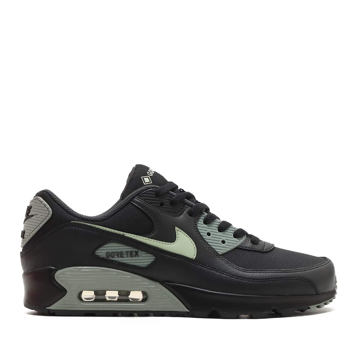 NIKE AIR MAX 90 GTX BLACK/HONEYDEW-ANTHRACITE-MICA GREEN