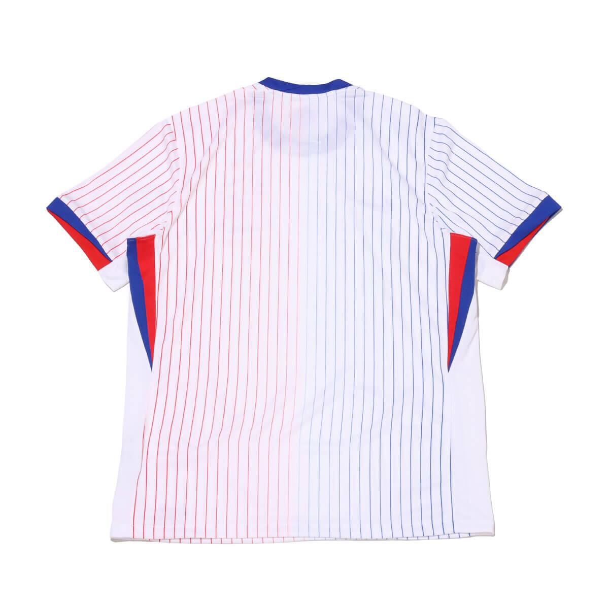 NIKE FFF M NK DF STAD JSY SS AW WHITE/BRIGHT BLUE/BRIGHT BLUEの画像