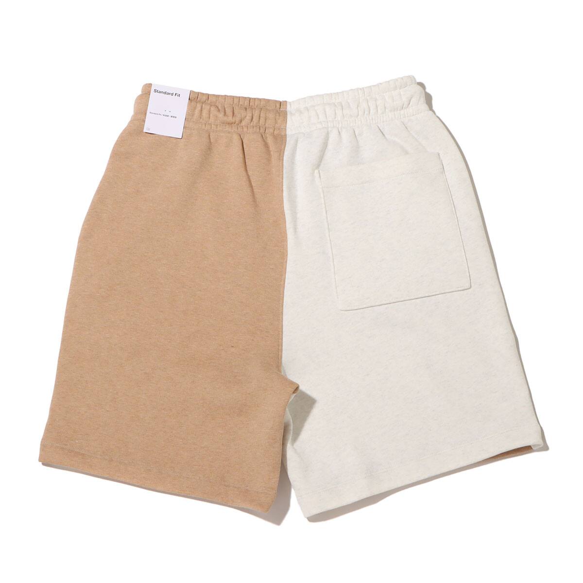 JORDAN BRAND AS M J ESS FLC SHORT HEMP/SAIL/WHITE 23FA-Iの画像