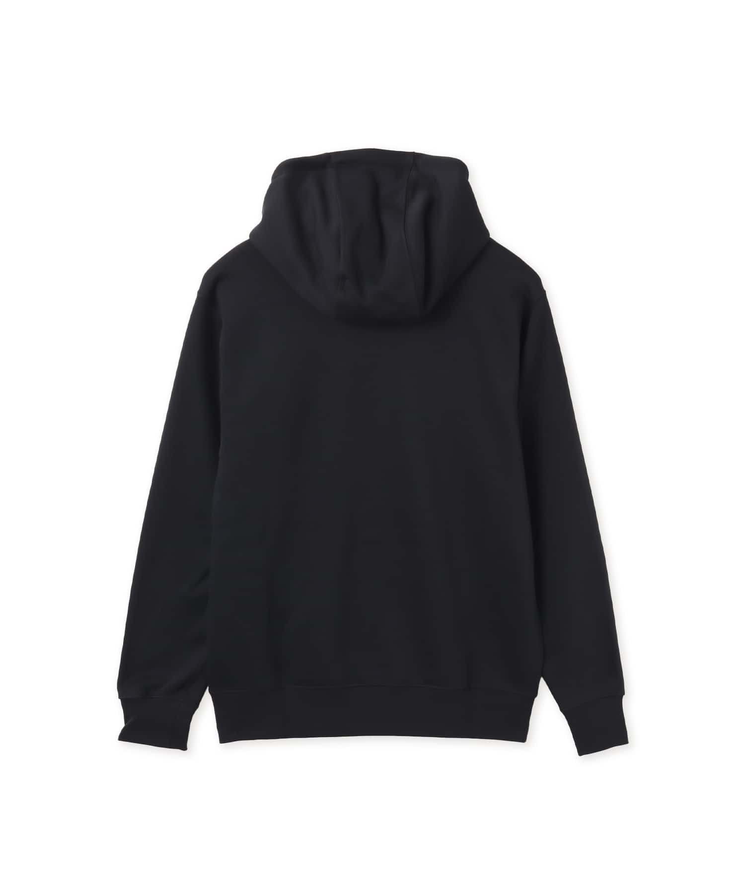 NIKE AS M NK CLUB BB PO HOODIE BLACK/BLACK/WHITEの画像