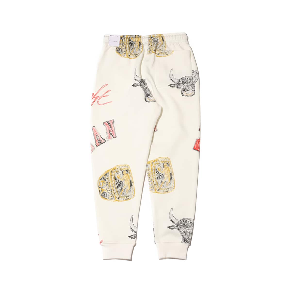 JORDAN BRAND AS M J ESS AOP FLC PANT SAIL/BLACK 24SP-Iの画像