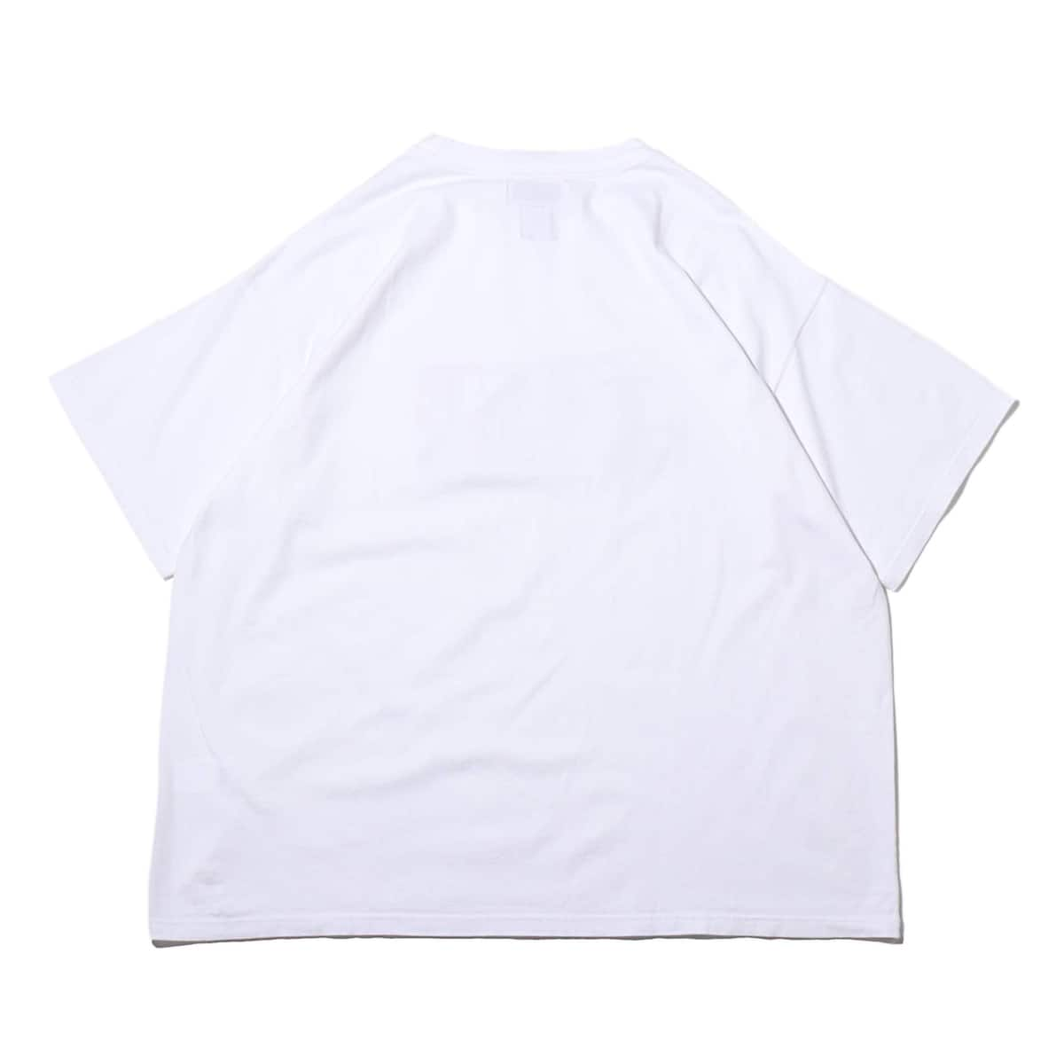 FACETASM MIX FACE BIG TEE WHITE 19SP-I