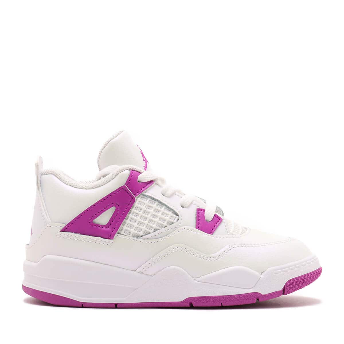JORDAN BRAND JORDAN 4 RETRO (TD) WHITE/HYPER VIOLET の画像