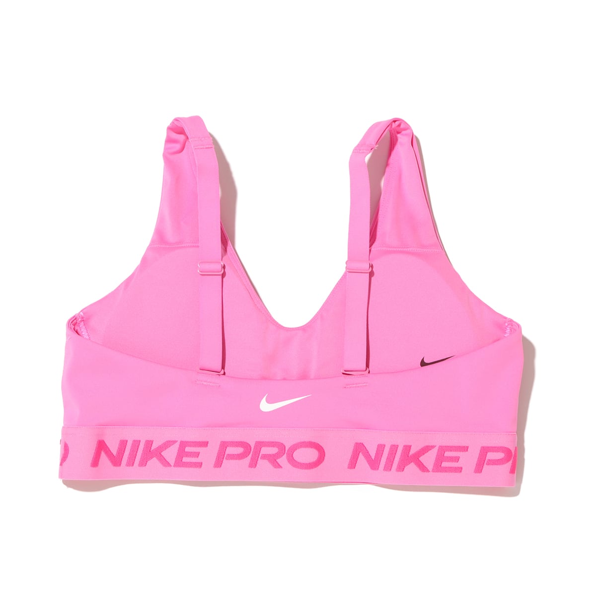 NIKE AS W NP INDY PLUNGE BRA PLAYFUL PINK/ALCHEMY PINK/WHITE 24SP-I