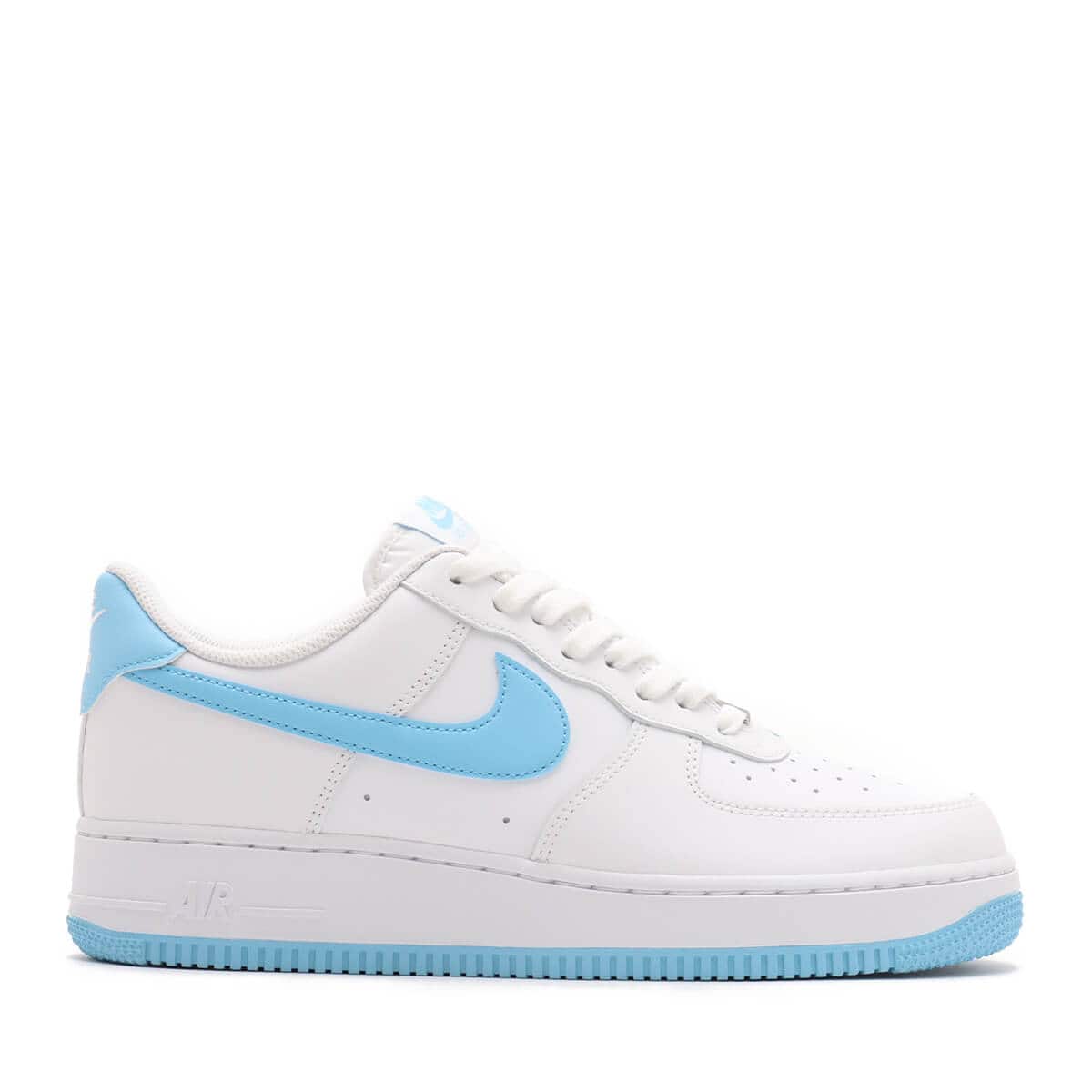 NIKE AIR FORCE 1 '07 WHITE/AQUARIUS BLUE-WHITEの画像