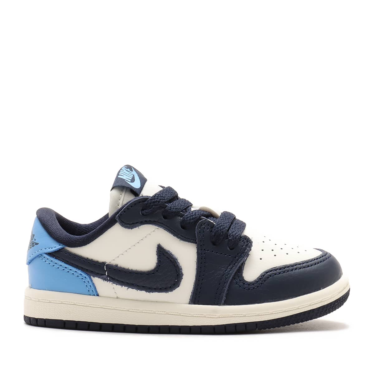 JORDAN BRAND JORDAN 1 RETRO LOW OG (TD) OBSIDIAN/UNIVERSITY BLUE-SAILの画像