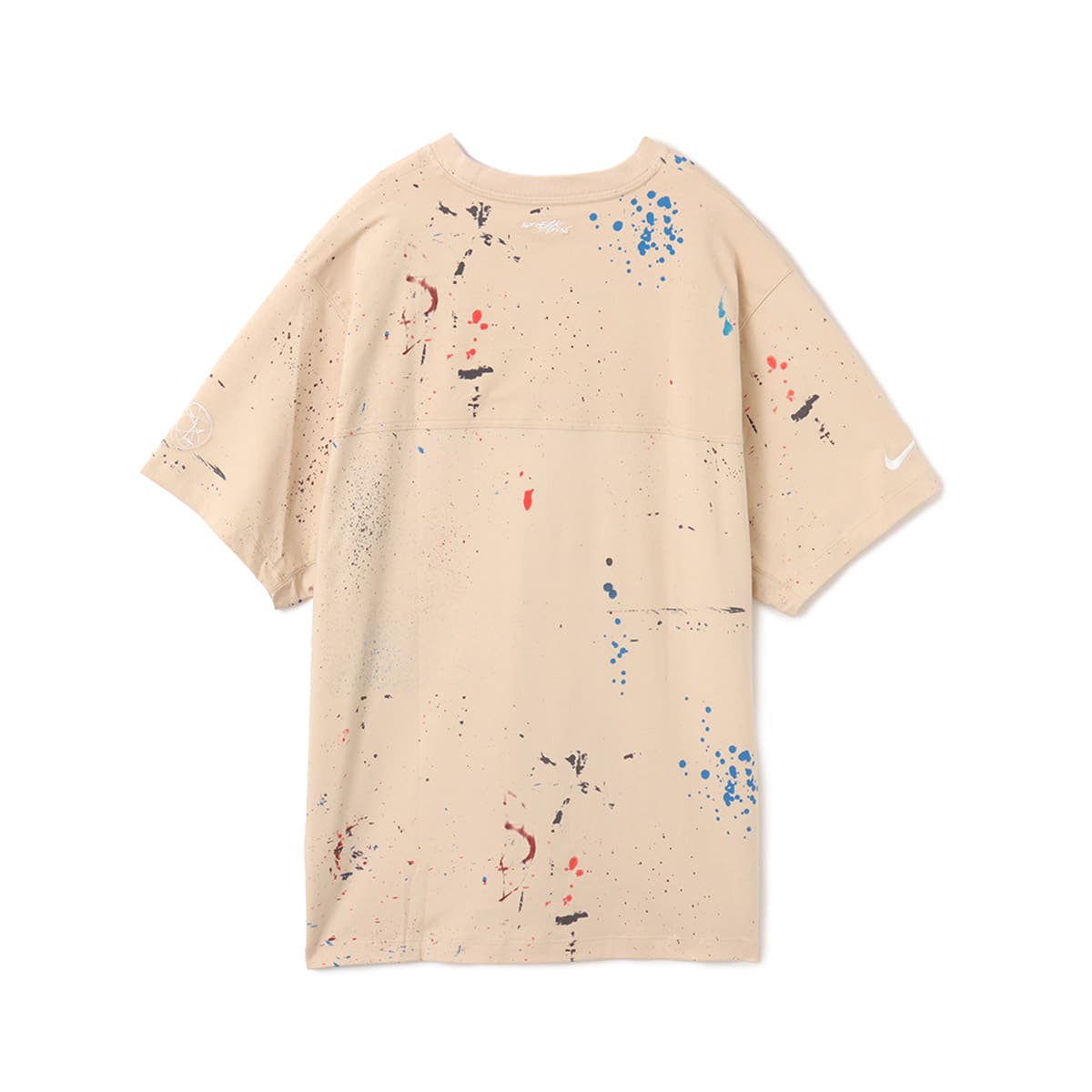 NIKE KOR M NK DFADV SS TOP OLYB 2 SANDDRIFT/WHITE の画像