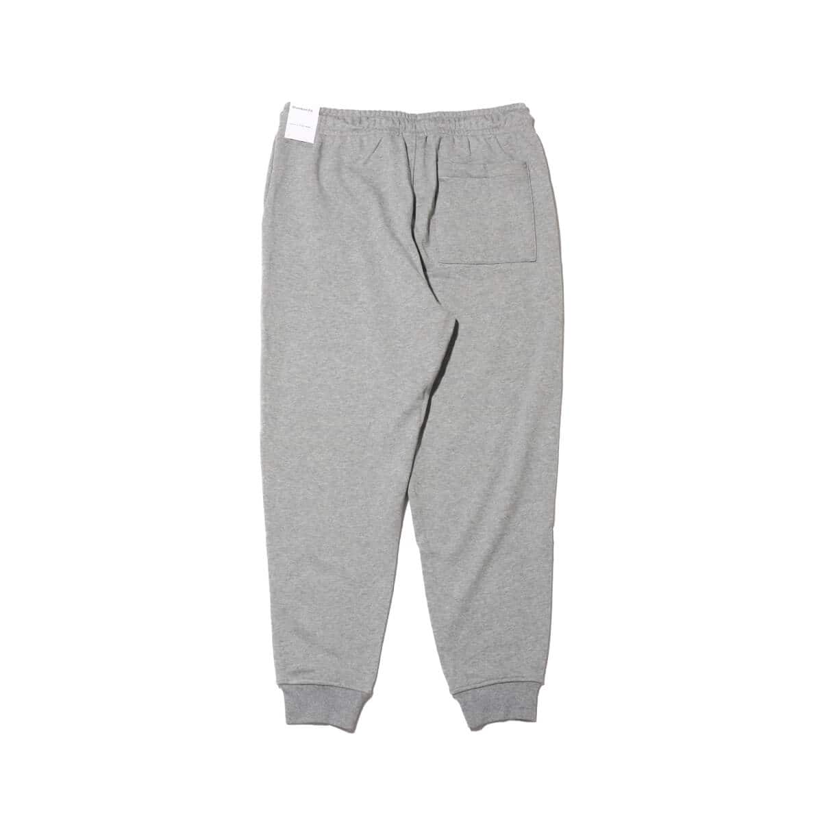 JORDAN BRAND AS M J ESS FLC PANT LB CARBON HEATHER/WHITEの画像