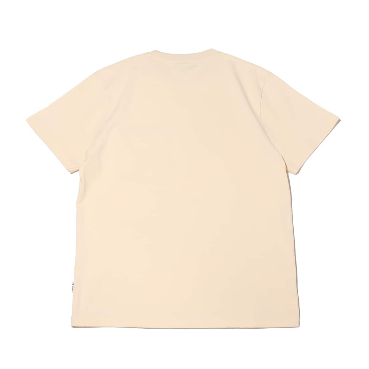 Fila Bts着用モデル Tシャツ Beige 21ss I