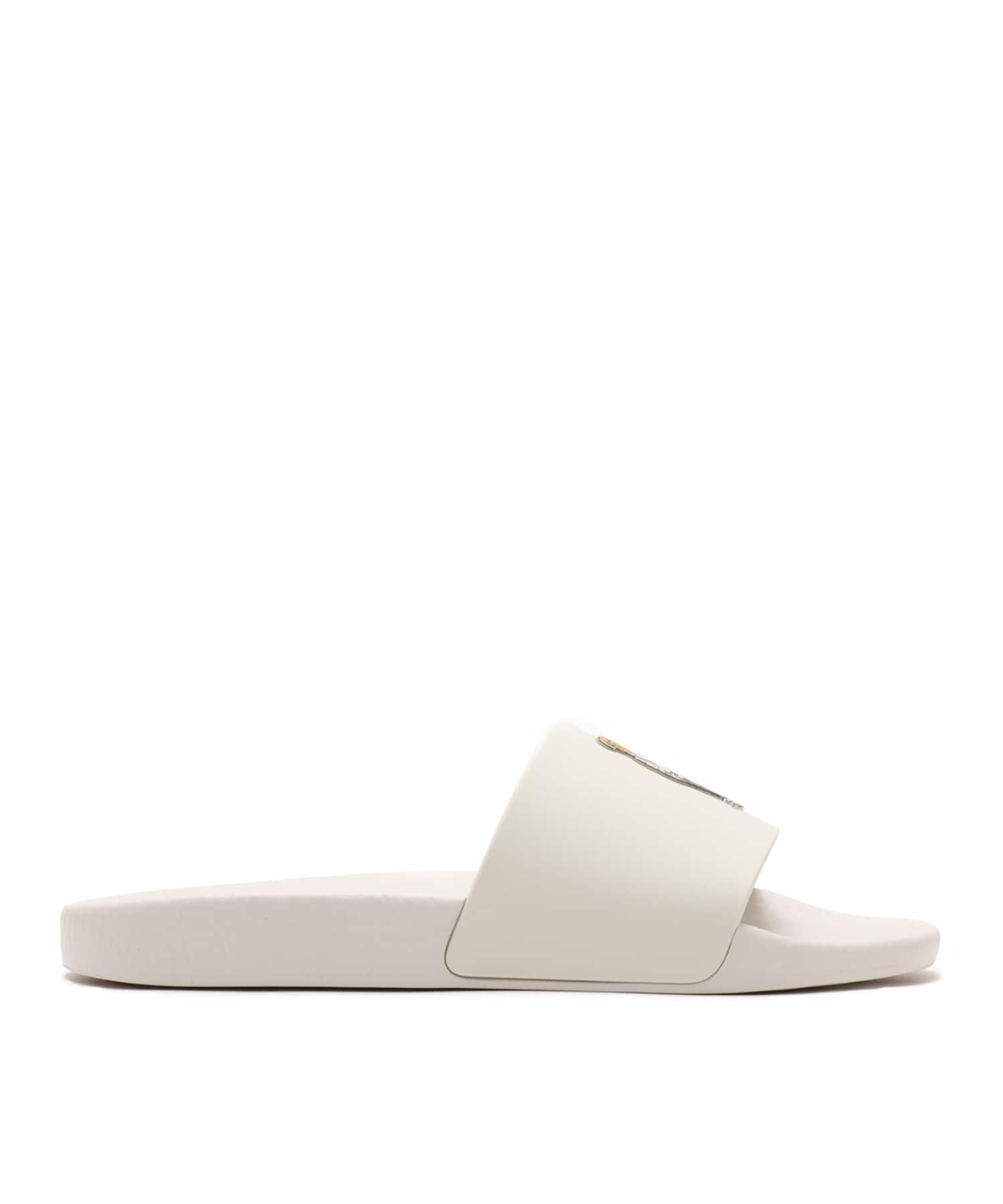 POLO RALPH LAUREN POLO BEAR SLIDE SANDAL HERITAGE BEAR - DECKWASH WHITEの画像