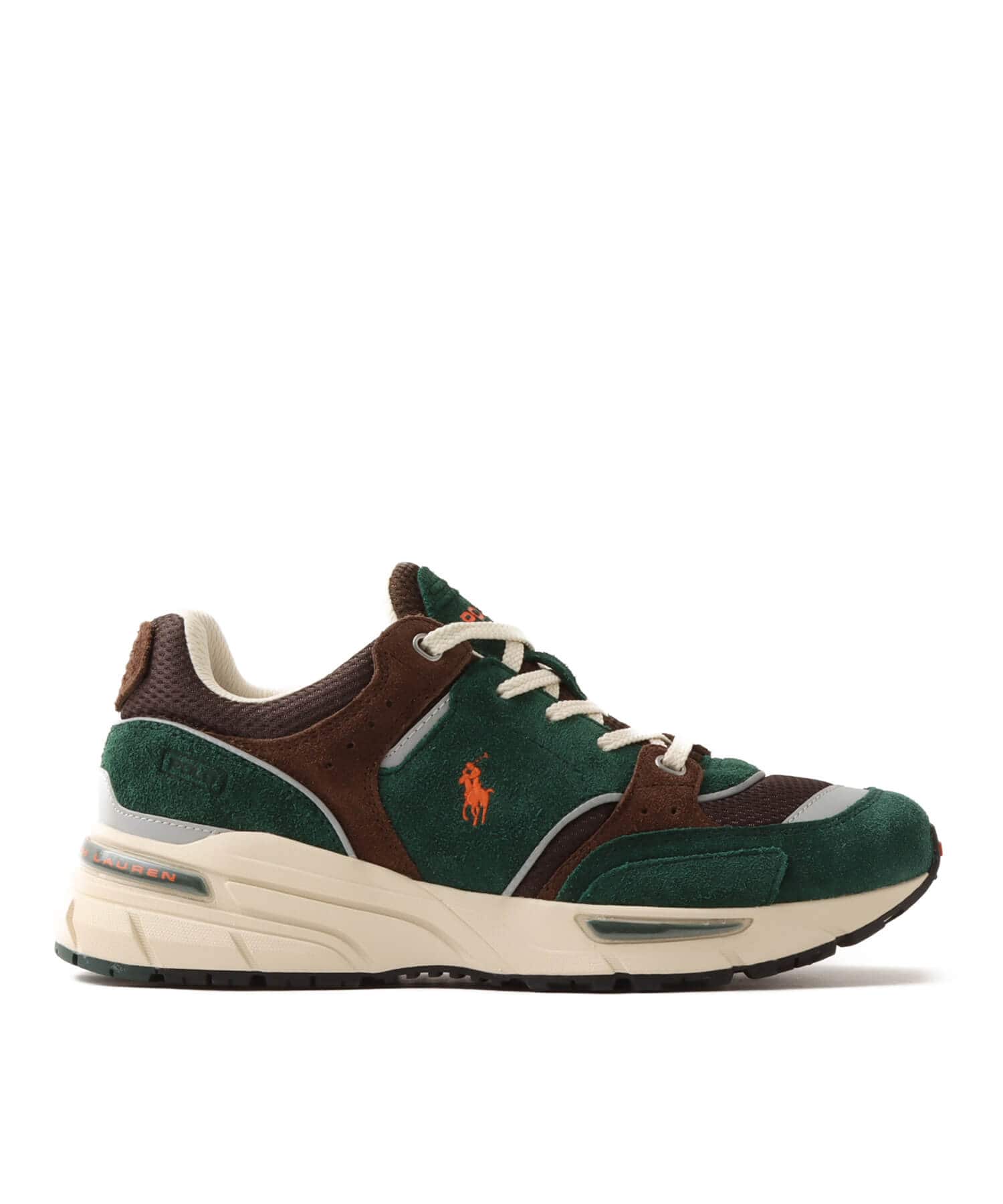 POLO RALPH LAUREN TRACKSTR 250 FOREST/BROWN/ORANGEの画像