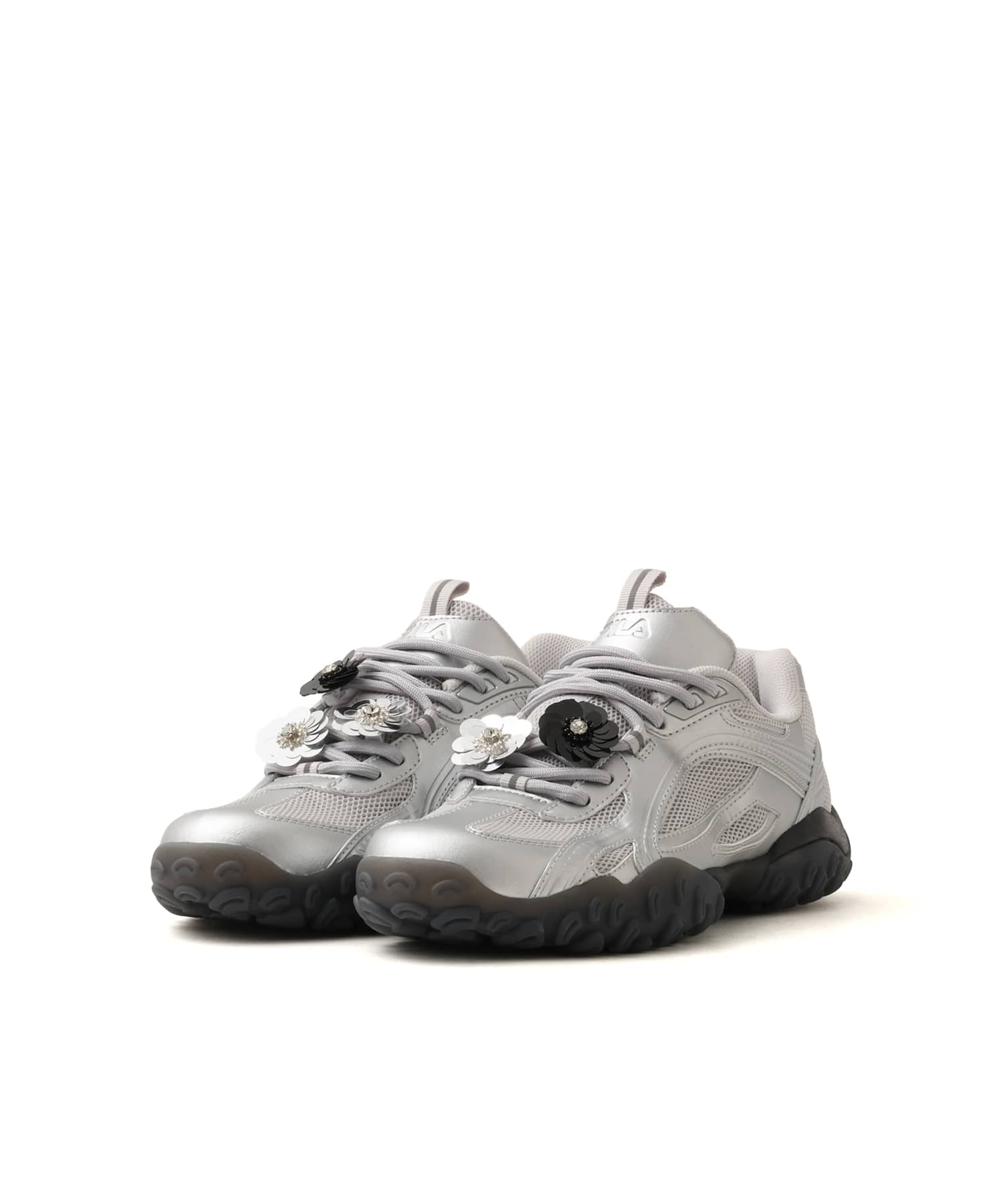 FILA ECHAPPE MS FLOWER Silver/Vapor Blue/Blackの画像