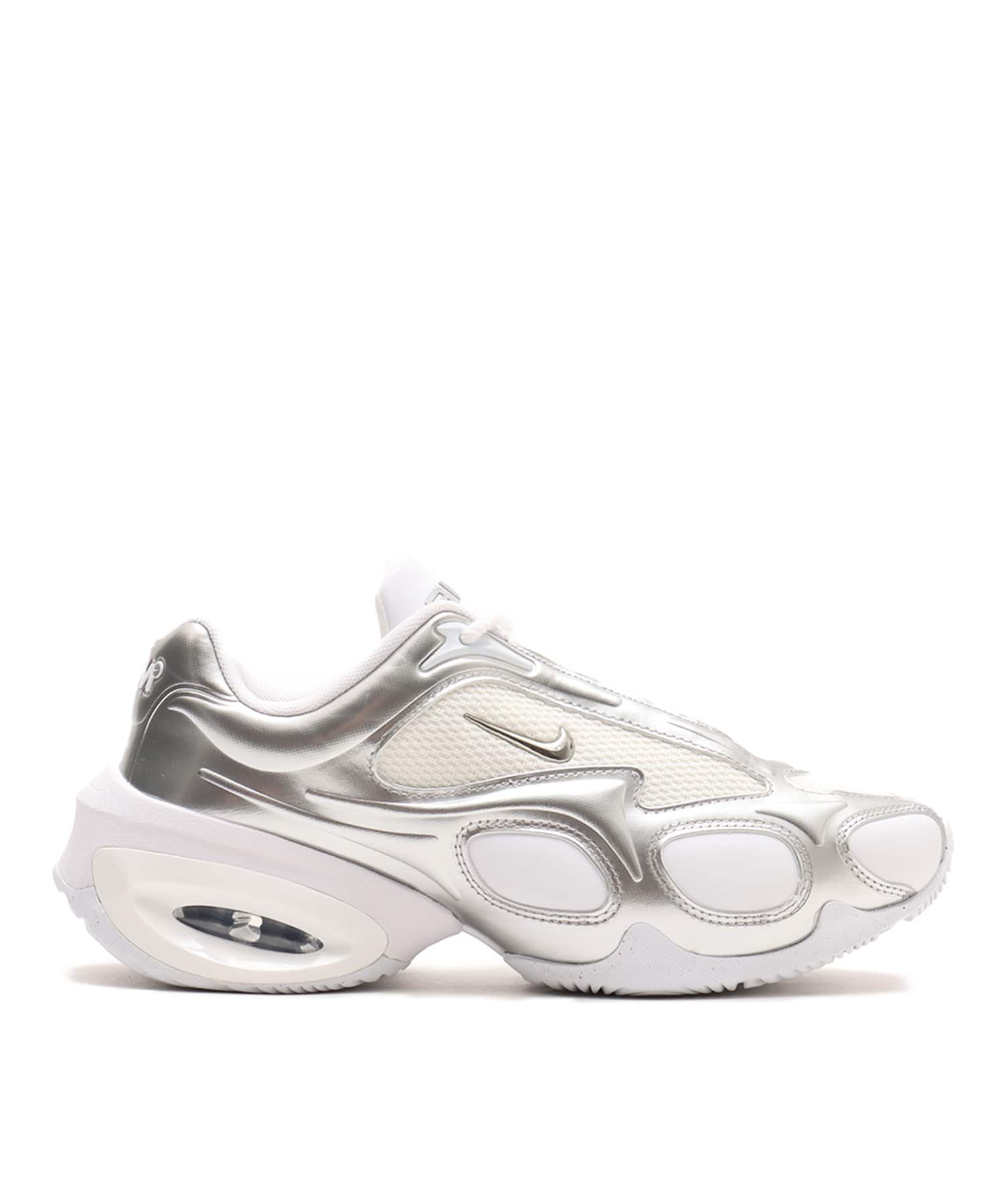 NIKE WMNS AIR MAX MUSE WHITE/METALLIC SILVER-PURE PLATINUMの画像