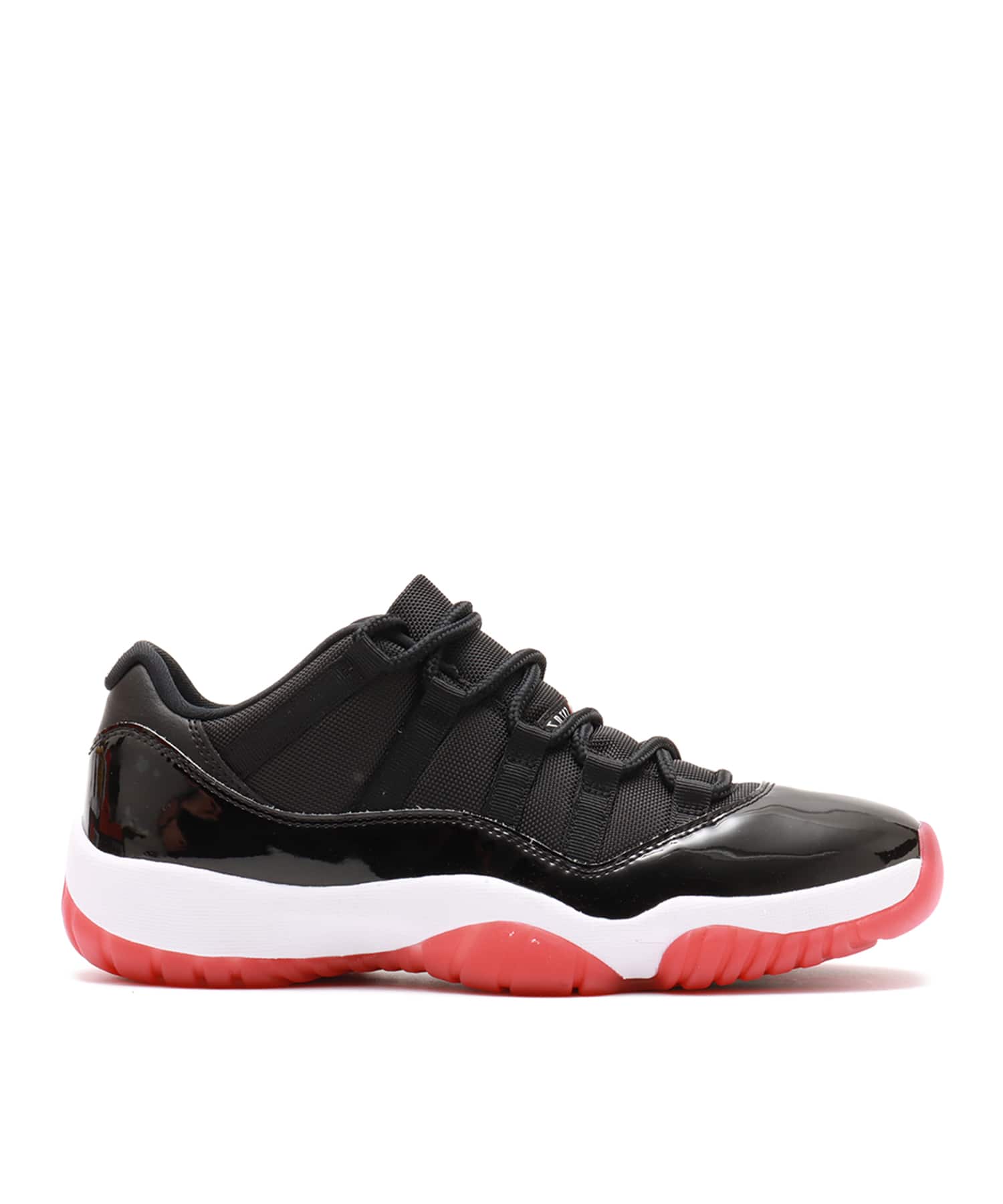 JORDAN BRAND AIR JORDAN 11 RETRO LOW BLACK/VARSITY RED-WHITEの画像