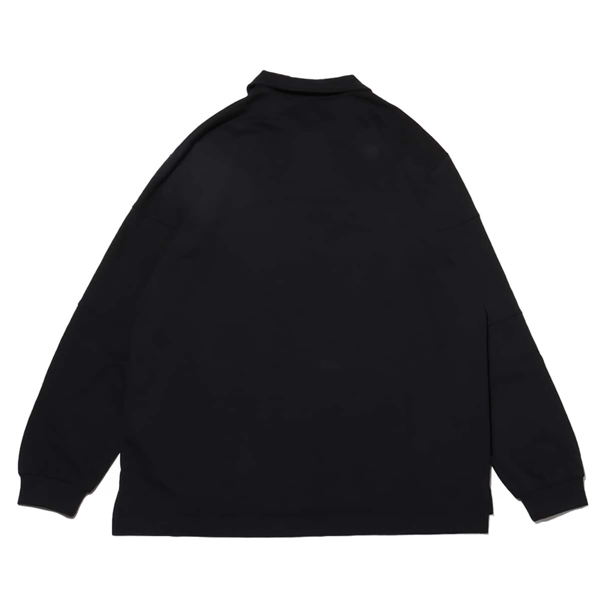 JORDAN BRAND M J ESS STMT RUGBY LS TOP BLACK/BLACK の画像