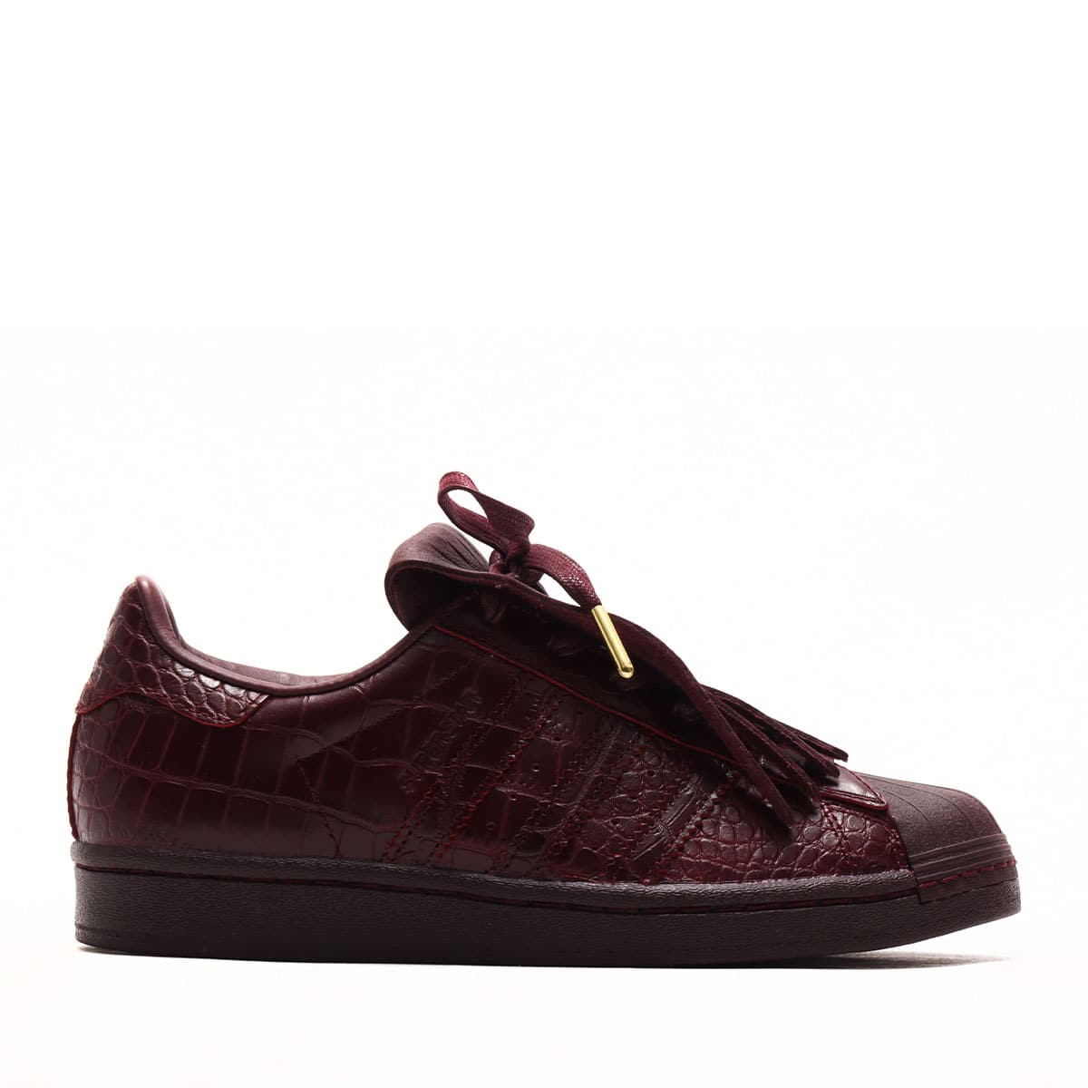 adidas SUPERSTAR W MAROON/MAROON/GOLD METARIC 20SS-S