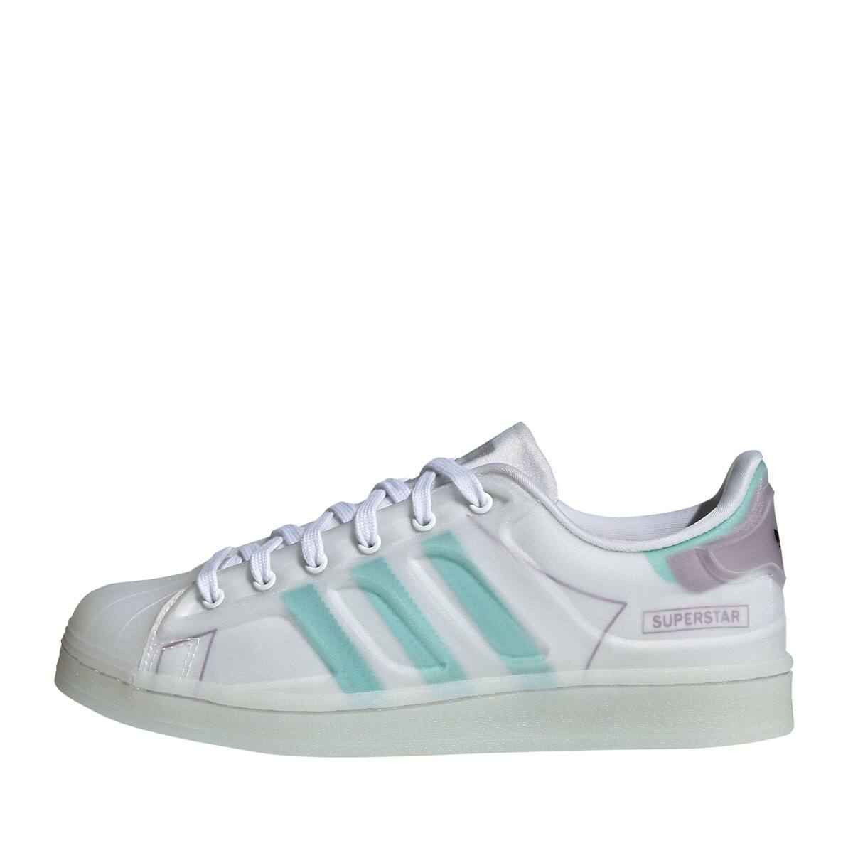 adidas SST FUTURESHELL W FOOTWEAR WHITE/ACID MINT/RICH MAUVE 21SS-I