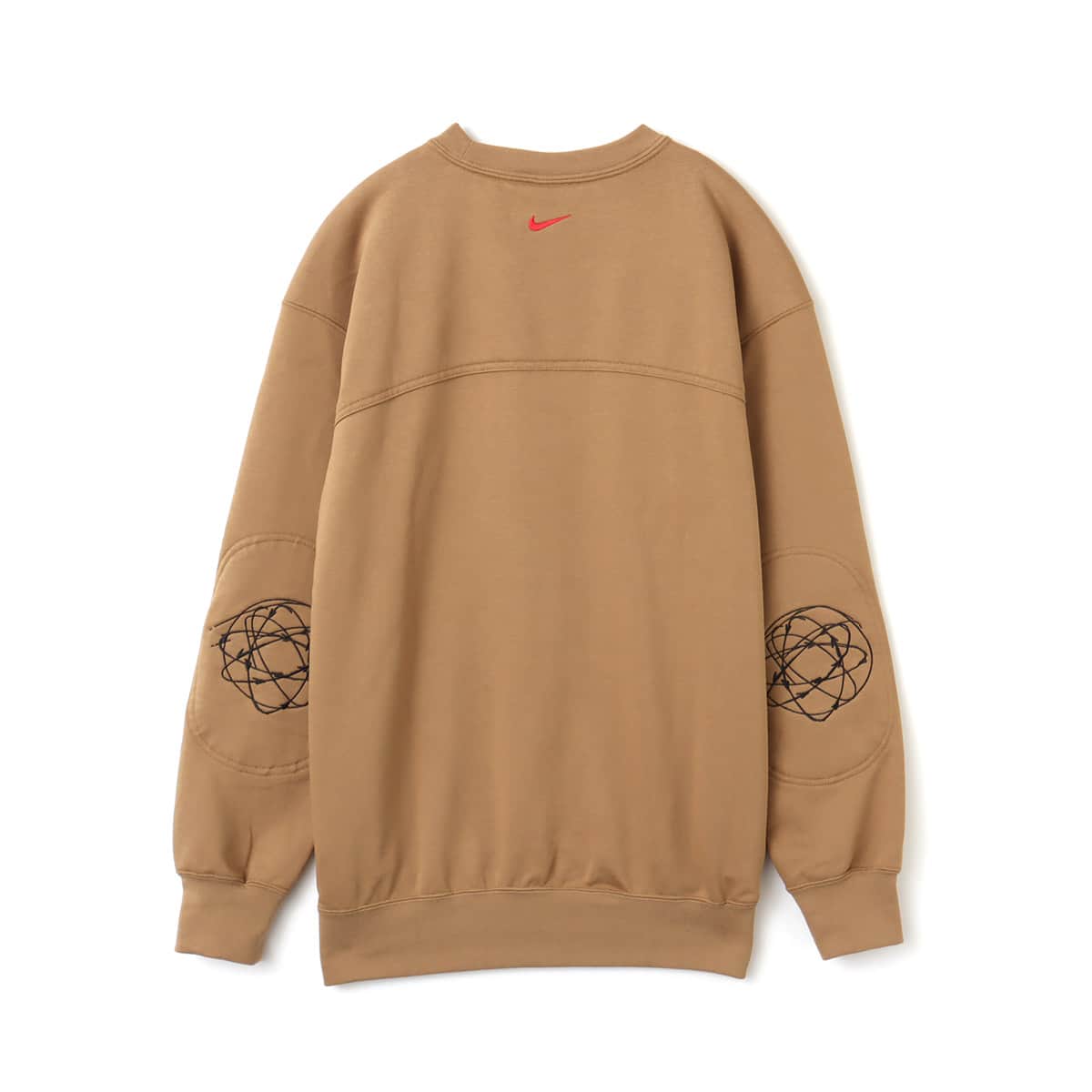 NIKE AS W NSW BRKNG FLC TOP DK DRIFTWOODの画像