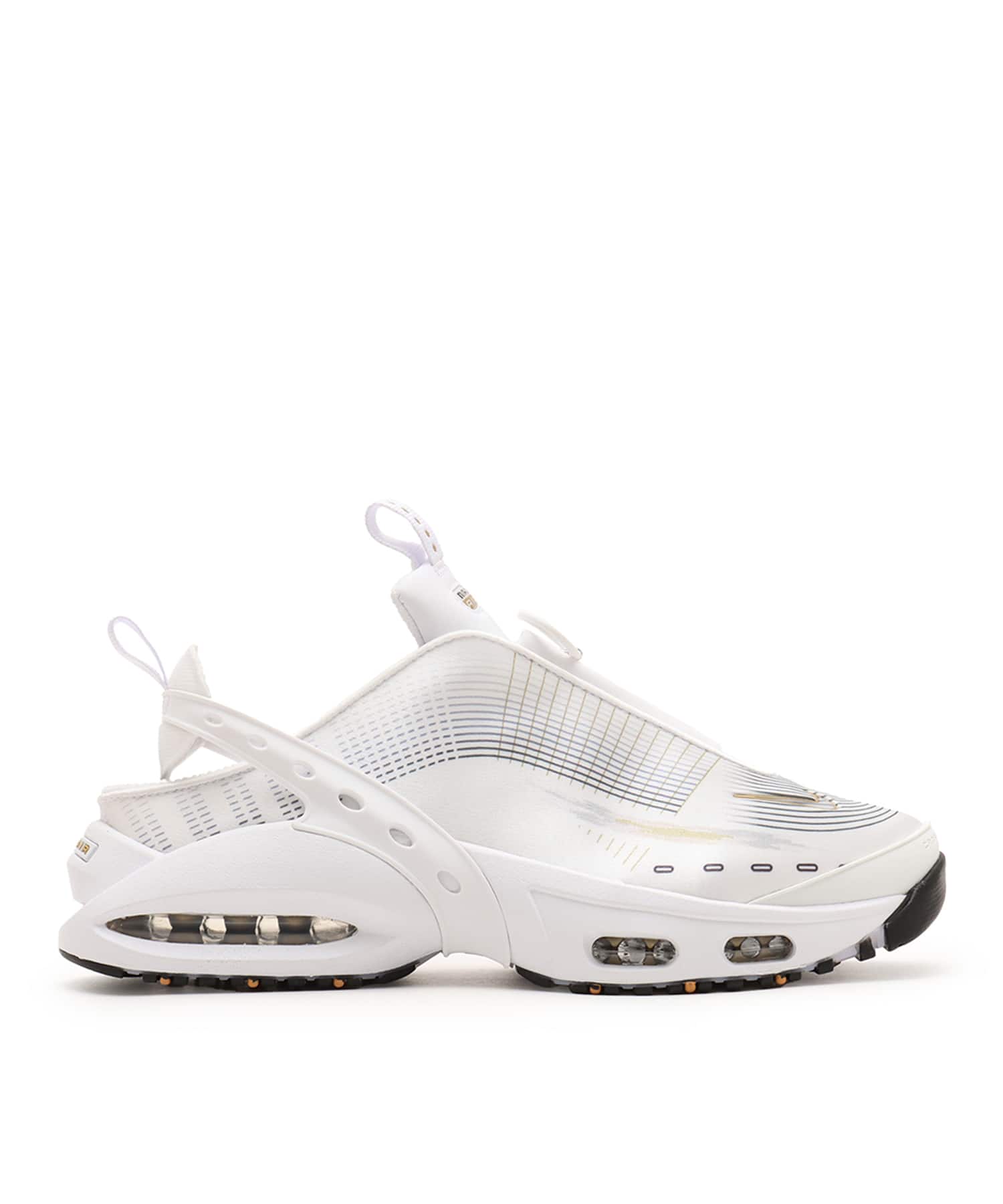 NIKE W AIR MAX CRAZE WHITE/METALLIC GOLD-BLACK-COPPER MOONの画像
