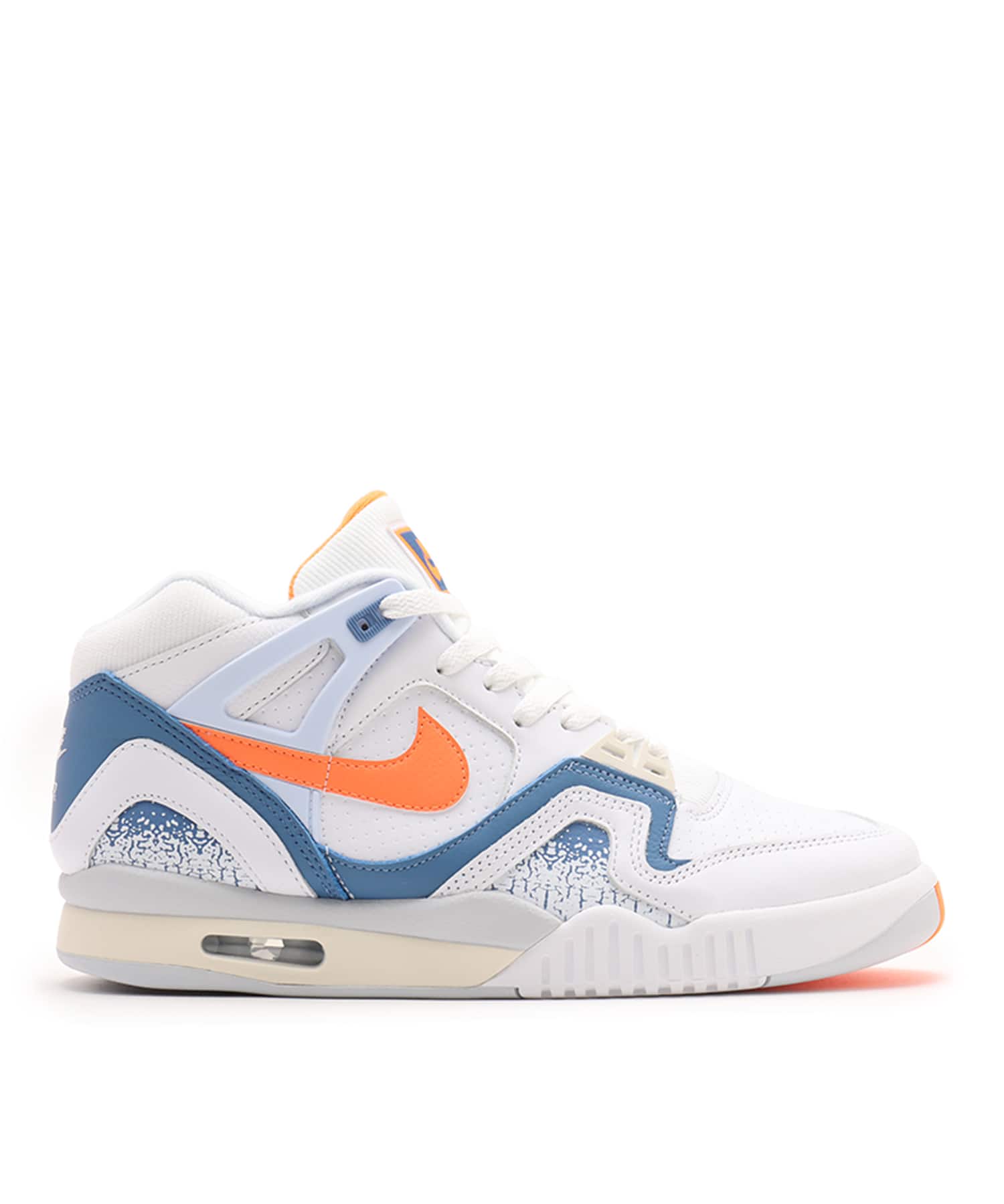 NIKE AIR TECH CHALLENGE II QS WHITE/TART-STONE BLUE-FOOTBALL GREYの画像