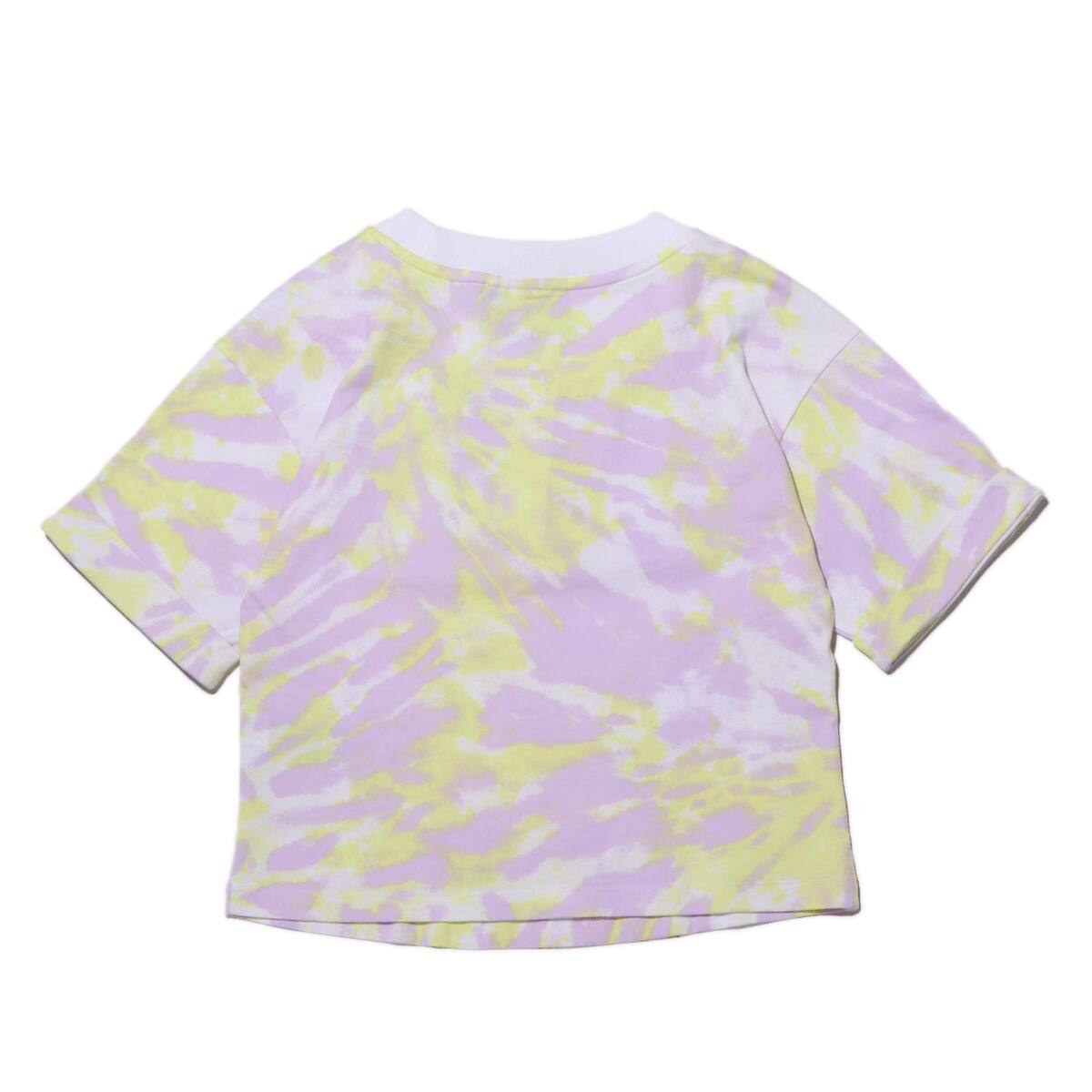 adidas crop top yellow