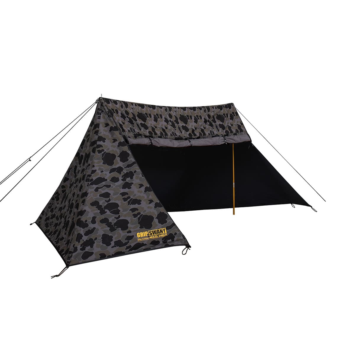 GRIP SWANY × atmos FIREPROOF GS TENT GS BLACK CAMO 22SU-S