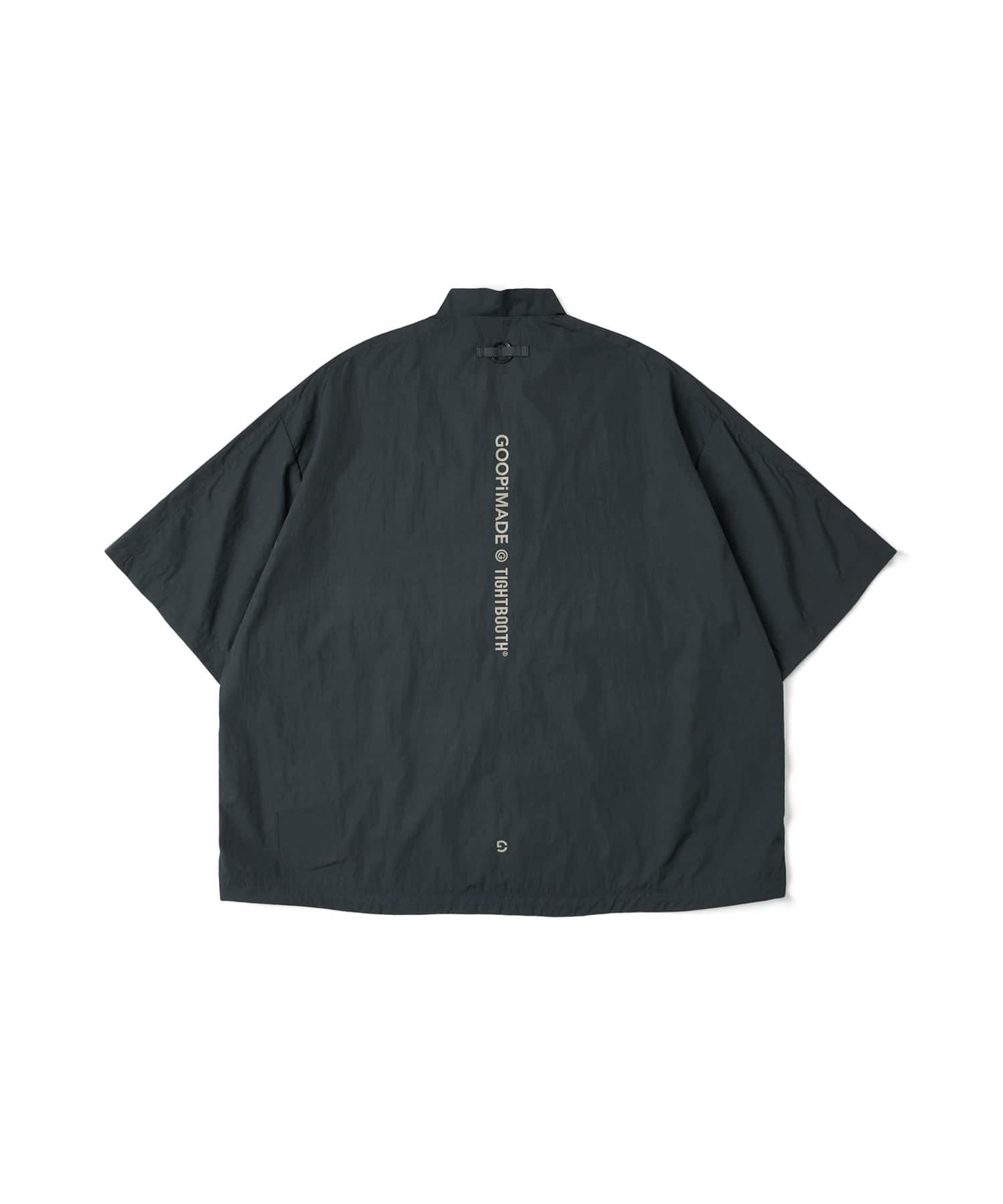 GOOPiMADE x TIGHTBOOTH Tech Uniform Zip Shirt OLIVEの画像