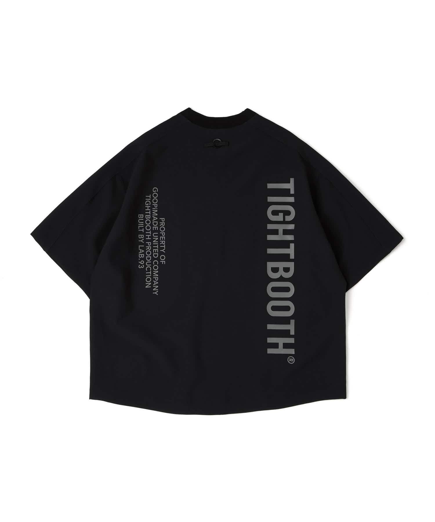 GOOPiMADE x TIGHTBOOTH Dual Arena Logo Tee BLACKの画像
